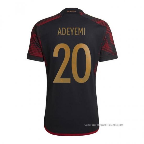 2ª Camiseta Alemania Jugador Adeyemi 2022 - Haga un click en la imagen para cerrar