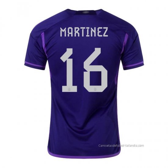 2ª Camiseta Argentina Jugador Martinez 2022 - Haga un click en la imagen para cerrar