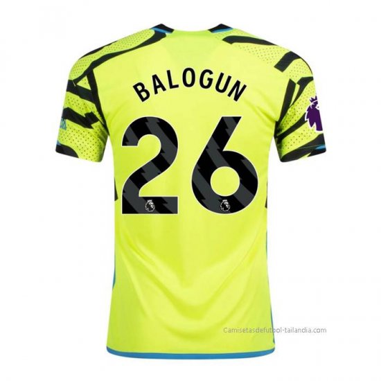 2ª Camiseta Arsenal Jugador Balogun 2023-2024 - Haga un click en la imagen para cerrar