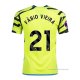 2ª Camiseta Arsenal Jugador Fabio Vieira 2023-2024