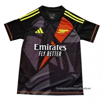 Camiseta Arsenal Portero 2024-2025 Negro Camiseta Arsenal Portero 2024-2025 Negro