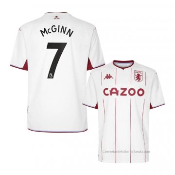 2ª Camiseta Aston Villa Jugador McGinn 2021-2022 2ª Camiseta Aston Villa Jugador McGinn 2021-2022