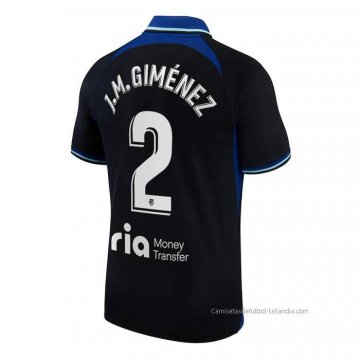 2ª Camiseta Atletico Madrid Jugador J.M.Gimenez 2022-2023 2ª Camiseta Atletico Madrid Jugador J.M.Gimenez 2022-2023