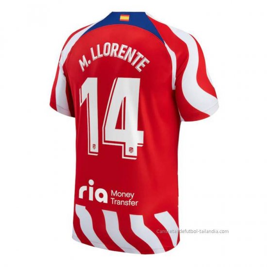 3ª Camiseta Atletico Madrid Jugador M.Llorente 2021-2022 - Haga un click en la imagen para cerrar
