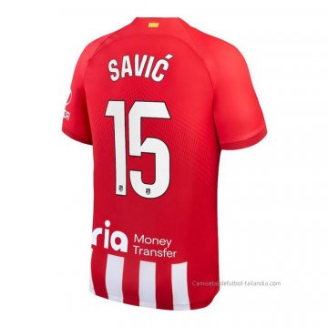 1ª Camiseta Atletico Madrid Jugador Savic 2023-2024 1ª Camiseta Atletico Madrid Jugador Savic 2023-2024