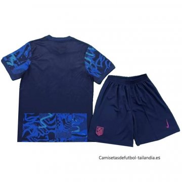 3ª Camiseta Atletico Madrid Nino 2024-2025