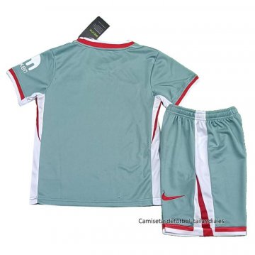 2ª Camiseta Atletico Madrid Nino 2024-2025