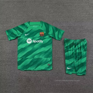 Camiseta Barcelona Portero 2023-2024 Verde