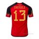 1ª Camiseta Belgica Jugador Casteels 2022