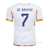 2ª Camiseta Belgica Jugador De Bruyne 2022