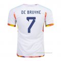 2ª Camiseta Belgica Jugador De Bruyne 2022