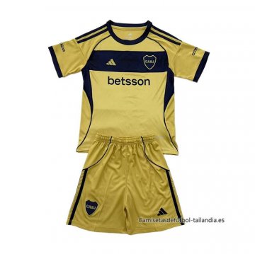 2ª Camiseta Boca Juniors Nino 2025 2ª Camiseta Boca Juniors Nino 2025