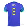 2ª Camiseta Brasil Jugador Fred 2022