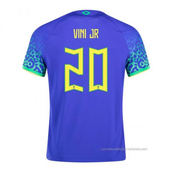 2ª Camiseta Brasil Jugador Vini Jr. 2022 - Haga un click en la imagen para cerrar