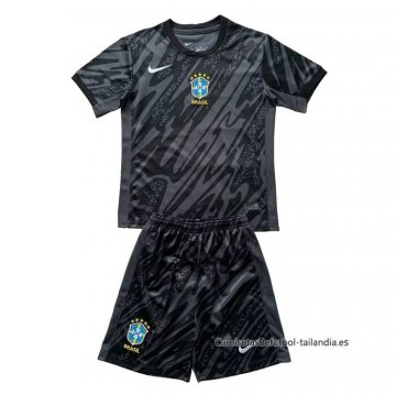 2ª Camiseta Brasil Portero Nino 2024 2ª Camiseta Brasil Portero Nino 2024