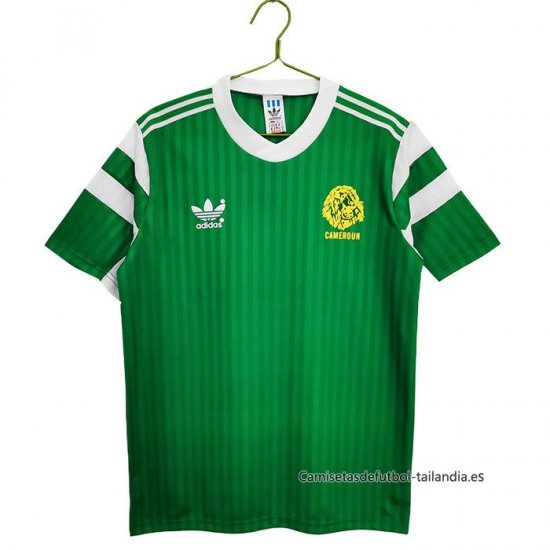 1ª Camiseta Camerun Retro 1990 - Haga un click en la imagen para cerrar