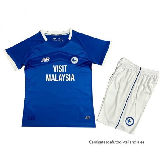 1ª Camiseta Cardiff City Nino 2024-2025 - Haga un click en la imagen para cerrar