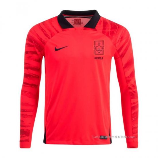 1ª Camiseta Corea del Sur Manga Larga 2022 - Haga un click en la imagen para cerrar