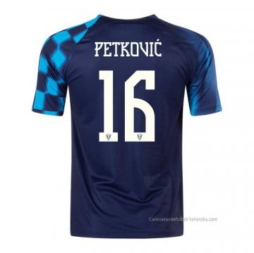 2ª Camiseta Croacia Jugador Petkovic 2022 2ª Camiseta Croacia Jugador Petkovic 2022