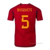 1ª Camiseta Espana Jugador Busquets 2022