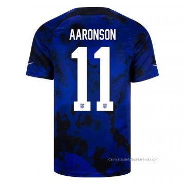 2ª Camiseta Estados Unidos Jugador Aaronson 2022