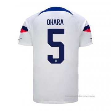 1ª Camiseta Estados Unidos Jugador O\'Hara 2022 1ª Camiseta Estados Unidos Jugador O\'Hara 2022
