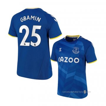 1ª Camiseta Everton Jugador Gbamin 2021-2022 1ª Camiseta Everton Jugador Gbamin 2021-2022