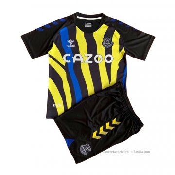 1ª Camiseta Everton Portero Nino 2021-2022 1ª Camiseta Everton Portero Nino 2021-2022