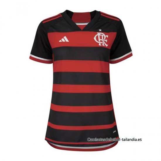 1ª Camiseta Flamengo Mujer 2024 - Haga un click en la imagen para cerrar