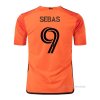1ª Camiseta Houston Dynamo Jugador Sebas 2023-2024 1ª Camiseta Houston Dynamo Jugador Sebas 2023-2024
