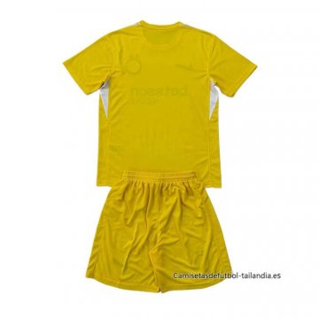 Camiseta Inter Milan Portero Nino 2025-2026 Amarillo