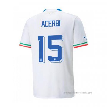 2ª Camiseta Italia Jugador Acerbi 2022 2ª Camiseta Italia Jugador Acerbi 2022