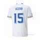 2ª Camiseta Italia Jugador Acerbi 2022