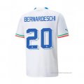 2ª Camiseta Italia Jugador Bernardeschi 2022
