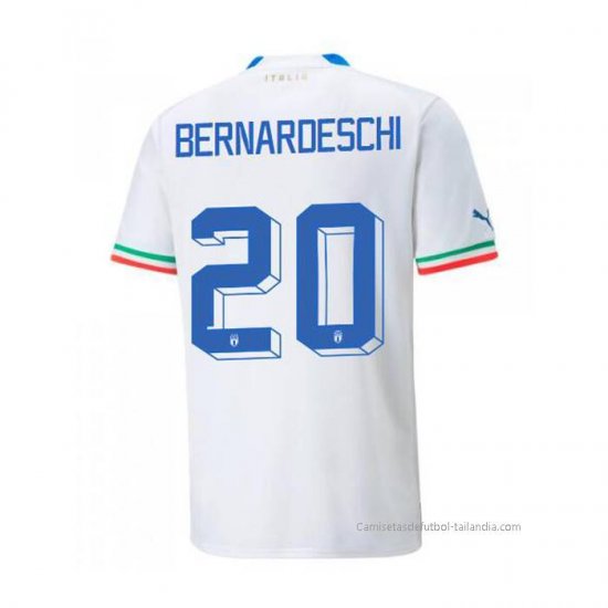 2ª Camiseta Italia Jugador Bernardeschi 2022 - Haga un click en la imagen para cerrar