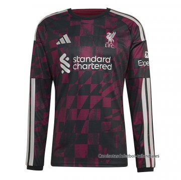 3ª Camiseta Liverpool Manga Larga 2026-2027 3ª Camiseta Liverpool Manga Larga 2026-2027