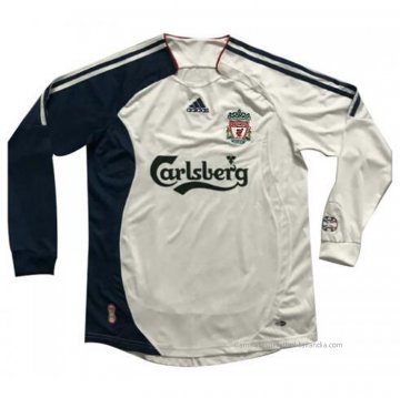 3ª Camiseta Liverpool Manga Larga Retro 2006-2007 3ª Camiseta Liverpool Manga Larga Retro 2006-2007