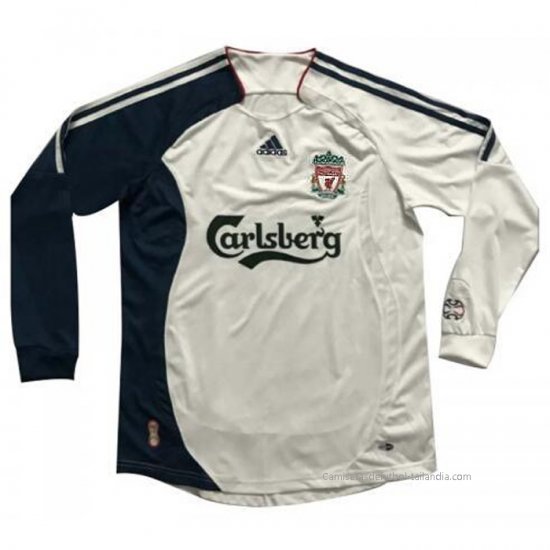 3ª Camiseta Liverpool Manga Larga Retro 2006-2007 - Haga un click en la imagen para cerrar