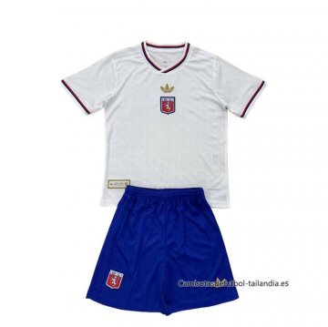 Camiseta Lyon Anniversary Nino 2024-2025 Blanco Camiseta Lyon Anniversary Nino 2024-2025 Blanco