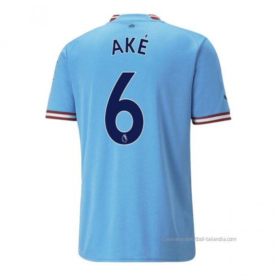 1ª Camiseta Manchester City Jugador Ake 2022-2023 - Haga un click en la imagen para cerrar