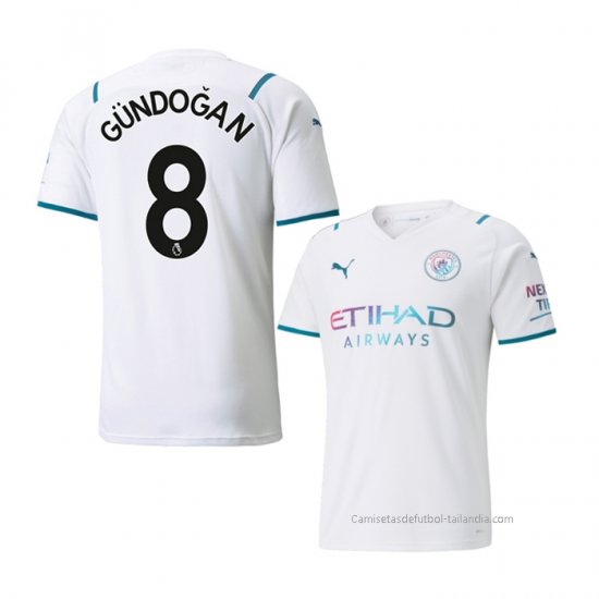2ª Camiseta Manchester City Jugador Gundogan 2021-2022 - Haga un click en la imagen para cerrar