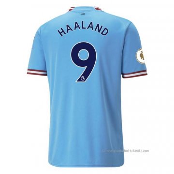 1ª Camiseta Manchester City Jugador Haaland 2022-2023 1ª Camiseta Manchester City Jugador Haaland 2022-2023