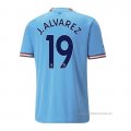 1ª Camiseta Manchester City Jugador J.Alvarez 2022-2023