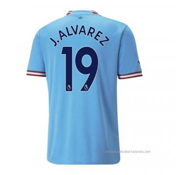 1ª Camiseta Manchester City Jugador J.Alvarez 2022-2023 1ª Camiseta Manchester City Jugador J.Alvarez 2022-2023