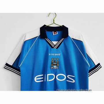 1ª Camiseta Manchester City Retro 99-01
