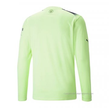 3ª Camiseta Manchester City Manga Larga 2022-2023