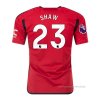 1ª Camiseta Manchester United Jugador Shaw 2023-2024 1ª Camiseta Manchester United Jugador Shaw 2023-2024