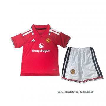 1ª Camiseta Manchester United Nino 2026-2027 1ª Camiseta Manchester United Nino 2026-2027