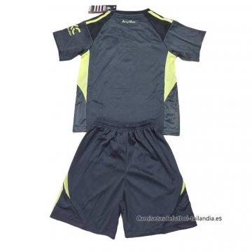 2ª Camiseta Manchester United Portero Nino 2025-2026