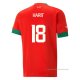 1ª Camiseta Marruecos Jugador Harit 2022